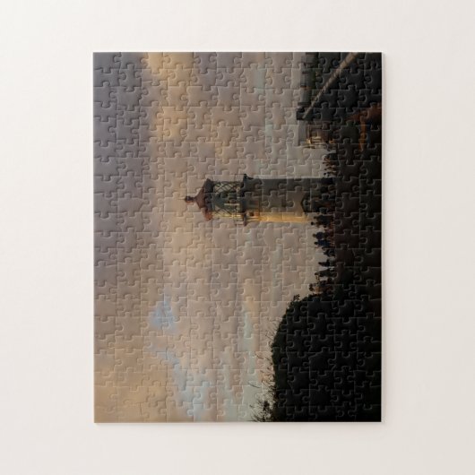 Kilauea Lighthouse in Dusk Puzzle (Vertikal)