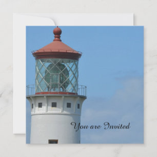 Kilauea Lighthouse Kauai Birthday Einladung