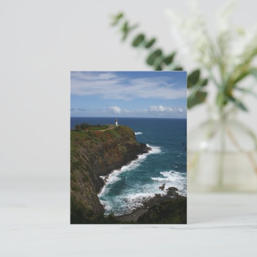 Kilauea Lighthouse Postkarte (Stehend Vorderseite)
