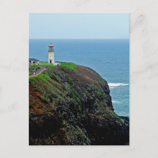 Kilauea Lighthouse Postkarte (Vorderseite)