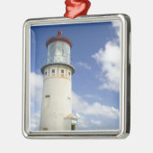 Kilauea Lighthouse Silbernes Ornament (Links)