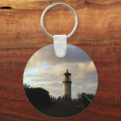 Kilauea Point Lighthouse in Dusk Schlüsselanhänger (Vorderseite)