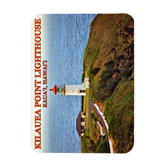 Kilauea Point Lighthouse, Kauai, Hawaii Magnet (Vertikal)