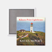 Kilauea Point Lighthouse, Kaua'i, Hawai'i Magnet (Vorderseite/Rückseite)