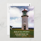 Kilauea Point Lighthouse, Kaua'i, Hawai'i Postcard Postkarte (Vorne/Hinten)