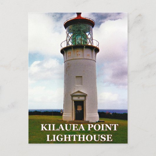 Kilauea Point Lighthouse, Kaua'i, Hawai'i Postcard Postkarte (Vorderseite)