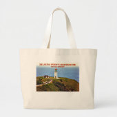 Kilauea Point Lighthouse, Kauai, Hawaii Tote Bag Jumbo Stoffbeutel (Vorne)