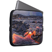 Kilauea Red Hot Lava Flow Laptopschutzhülle (Vorne Rechts)
