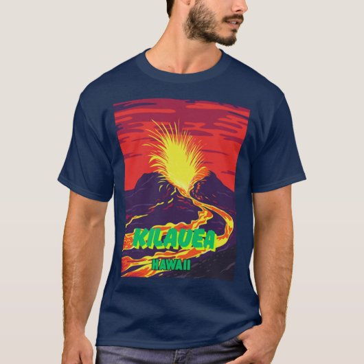Kilauea Volcano T-Shirt (Vorderseite)