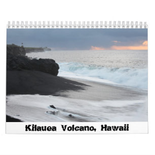 Kilauea Vulkan, Hawaii Kalender