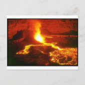 Kilauea Vulkan Postkarte (Vorderseite)