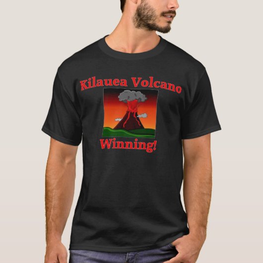 Kilauea Vulkan-Shirt T-Shirt (Vorderseite)