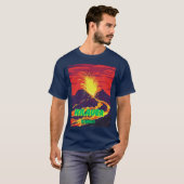 Kilauea-Vulkan T-Shirt (Vorne ganz)