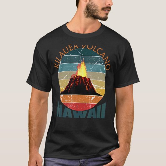 Kilauea Vulkanausbruch Hawaii Geologische Erhebung T-Shirt (Vorderseite)