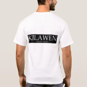 kilawen schwarzes Bar T-Shirt (Rückseite)