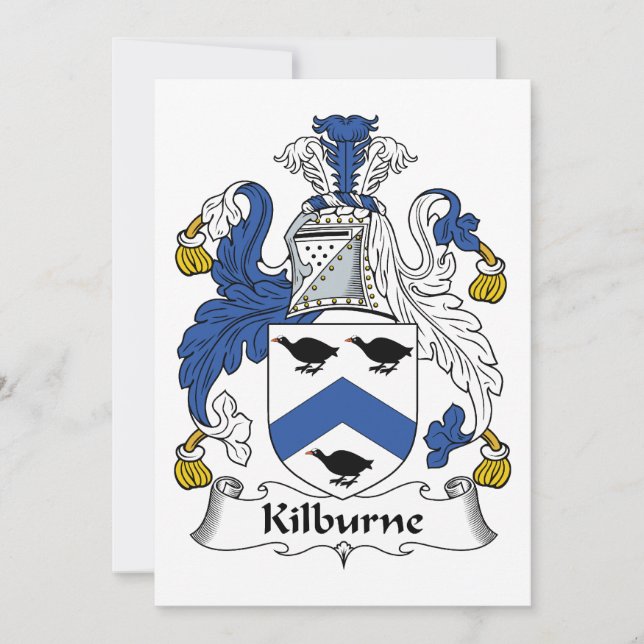 Kilburne Familienwappen (Vorderseite)