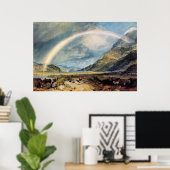 Kilchern Castle by J.M.W. Turner, Poster (Heimbüro)