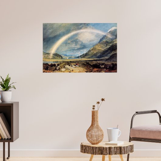 Kilchern Castle by J.M.W. Turner, Poster (Wohnzimmer 3)