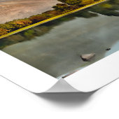 Kilchurn Castle Scotland Poster (Ecke)