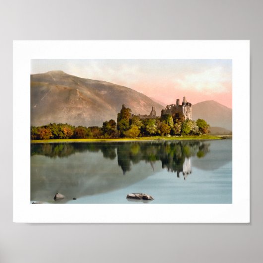 Kilchurn Castle Scotland Poster (Vorne)