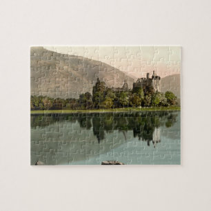 Kilchurn Schloss, Argyll und hochgebogene Puzzle