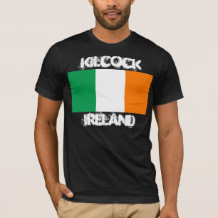 Kilcock, Irland mit irischer Flagge T-Shirt