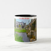 Kilcullen Bridge Kildare Zwei-Tone-Tasse Zweifarbige Tasse (Mittel)