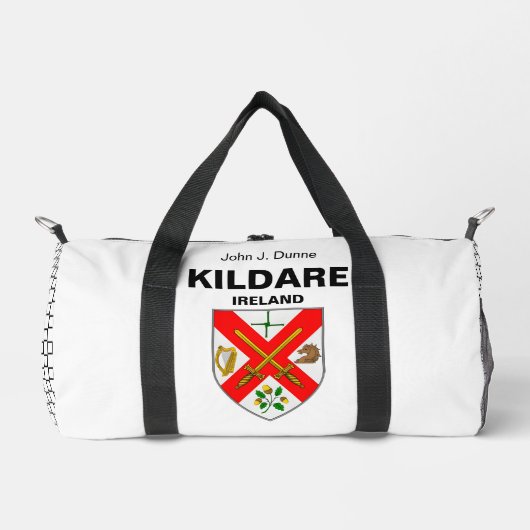 Kildare Irland - Irisch Personalisiert Duffle Bag (Vorderseite)