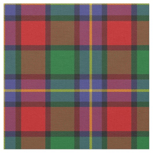 Kilgore Tartan-Druck Stoff (Nahaufnahme)