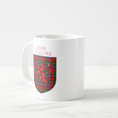 Kilgore Tartan Scottish Kariert Lion Rampant Kaffeetasse (Vorderseite Links)