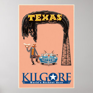 Kilgore, Texas Plakat