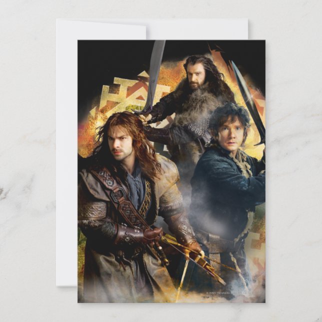 Kili, BILBO BAGGINS™ & THORIN OAKENSHIELD™ Art (Vorderseite)