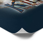 KILI DEN DWARF™ mit Namen Poster (Ecke)