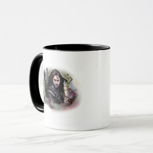 KILI DEN DWARF™ mit Namen Tasse (Vorderseite Links)