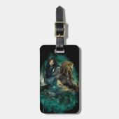 Kili & Fili über Erebor Gepäckanhänger (Vorderseite vertikal)