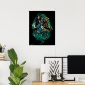 Kili & Fili über Erebor Poster (Heimbüro)
