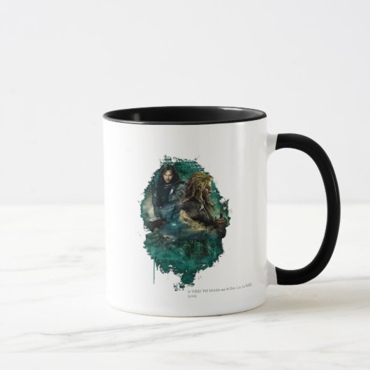 Kili & Fili über Erebor Tasse (Rechts)