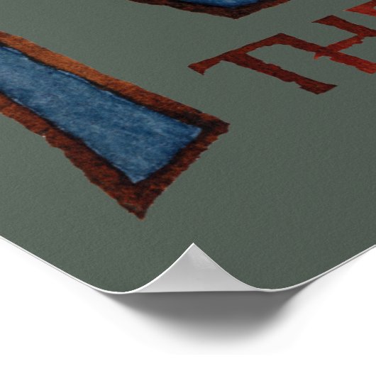 Kili Name Poster (Ecke)