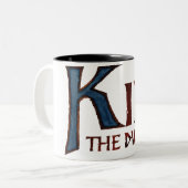 Kili Name Zweifarbige Tasse (Vorderseite Links)