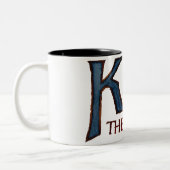Kili Name Zweifarbige Tasse (Links)
