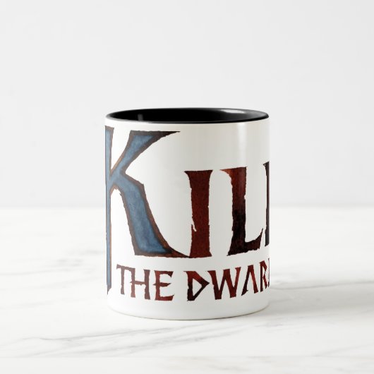 Kili Name Zweifarbige Tasse (Mittel)