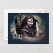 KILI THE DWARF™ With Name Postkarte (Vorne/Hinten)
