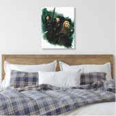 Kili, THORIN OAKENSHIELD™, & Fili Graphic Leinwanddruck (Insitu (Schlafzimmer))