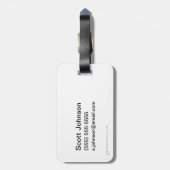 Kili, THORIN OAKENSHIELD™ u. Fili Grafik Gepäckanhänger (Rückseite vertikal)