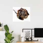 Kili, THORIN OAKENSHIELD™ und Fili Poster (Heimbüro)