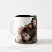 Kili, THORIN OAKENSHIELD™ und Fili Zweifarbige Tasse (Vorderseite Links)