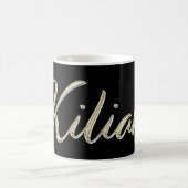 Kilian Name whitegold Tasse Teetasse Kaffeetasse (Mittel)