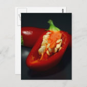 Kiliesamen,Stillleben Postkarte (Vorne/Hinten)