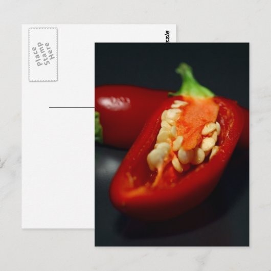 Kiliesamen,Stillleben Postkarte (Vorne/Hinten)