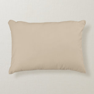 Kilim Beige einfarbig Dekokissen